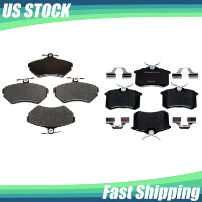 Pastillas de freno metálicas delanteras y traseras R-Line 1993 1997 1998 1999 para Volkswagen Golf Foto 1 de 4