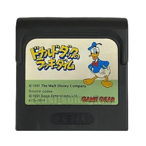 DONALD DUCK NO LUCKEY DIME THE CAPER STARRING GAME GEAR SEGA CARTUCCIA GIAPPONESE - Foto 1 di 2