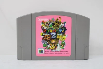 Mario Party 2 Nintendo 64 N64 Japanese Video Game Cartridge Tested - Image 1 of 2