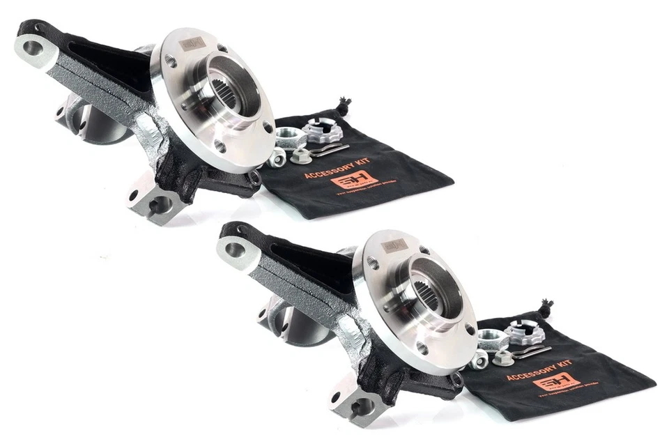 2x Achsschenkel Komplett Vorne für Peugeot 206 (2A/C) 1998-2006  [82MM] - Bild 1 von 4