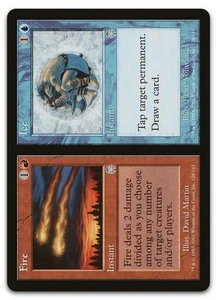 Fire // Ice #128 (LP) Apocalypse APC Magic MTG - Picture 1 of 2