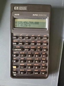 Taschenrechner HP 42S RPN Scientific mit Etui, gebraucht - Bild 1 von 5