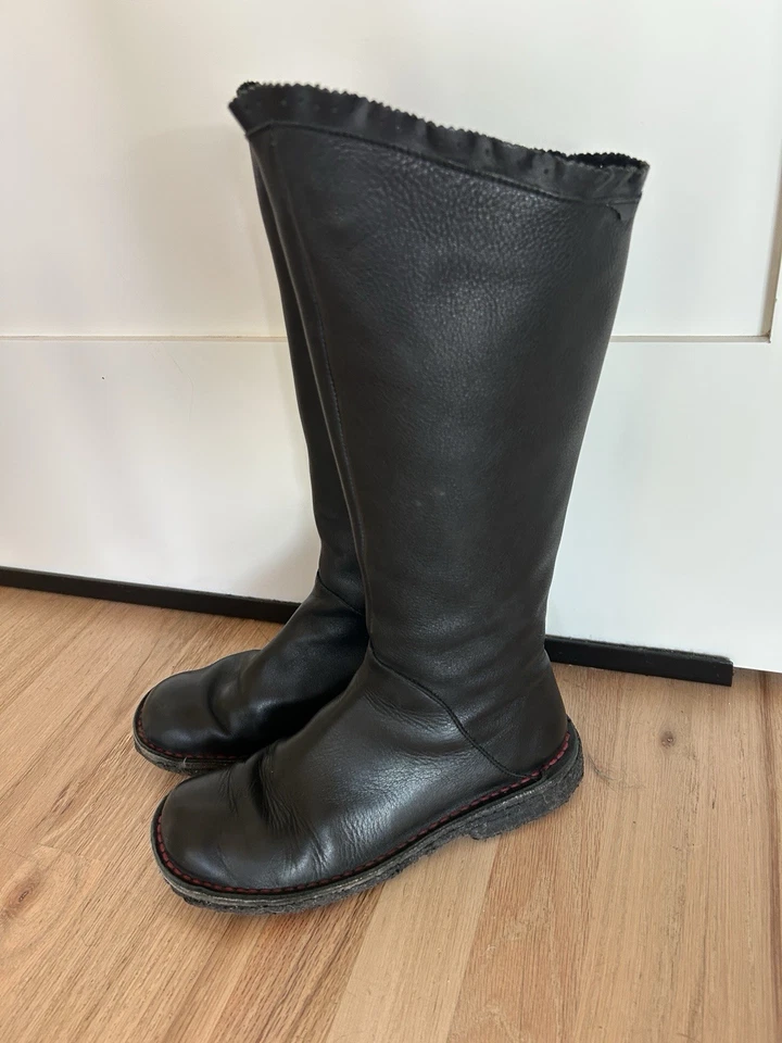 CAMPER Mujer Botas de Cuero Negras Hasta la Rodilla Equitación Motociclista EU 38 / US 7 Foto 1 de 4