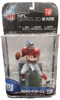 Figura de los Gigantes de Nueva York Eli Manning Serie NFL 20 Mariscal de Campo 10 Fútbol Coleccionar Foto 1 de 4