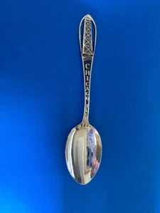 John Hancock Tower Center - CHICAGO Vintage Souvenir Spoon Collectible - Picture 1 of 4
