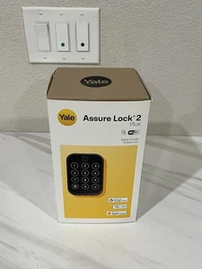 Yale Assure Lock 2 Plus Apple Home Keys (Tap to Open) Deadbolt w/ WiFi - Picture 1 of 10