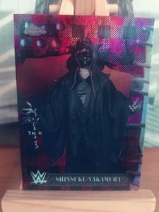 Shinsuke Nakamura 2025 Topps Chrome WWE x Cactus Jack Red Plaid Flannel SP - Bild 1 von 2