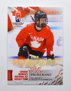 2025 BY Cards IIHF Campeonato Mundial Femenino Canadá #35 Chloe Primerrano - Imagen 1 de 2