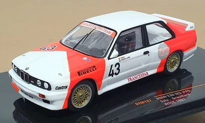 Ixo 1/43 Scale GTM127 - BMW M3 E30 WTCC 1987 #43 Sala/Grouillard - Image 1 of 4