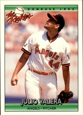 1992 Donruss The Rookies - Julio Valera #119 - Image 1 of 2