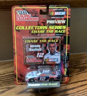 Racing Champions 2001 NASCAR Preview #12 Jeremy Mayfield - Mobil 1 Die Cast 1:64 Foto 1 de 4