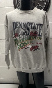 Vintage 95' Penn St Rose Bowl Sweatshirt 2XL NITTANY LIONS College Football Pullover - Bild 1 von 11