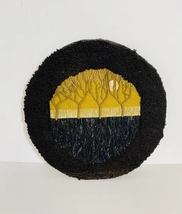 Handmade Vintage Woven Wall Panel ‘Persephone’s Kingdoms’ - Picture 1 of 7