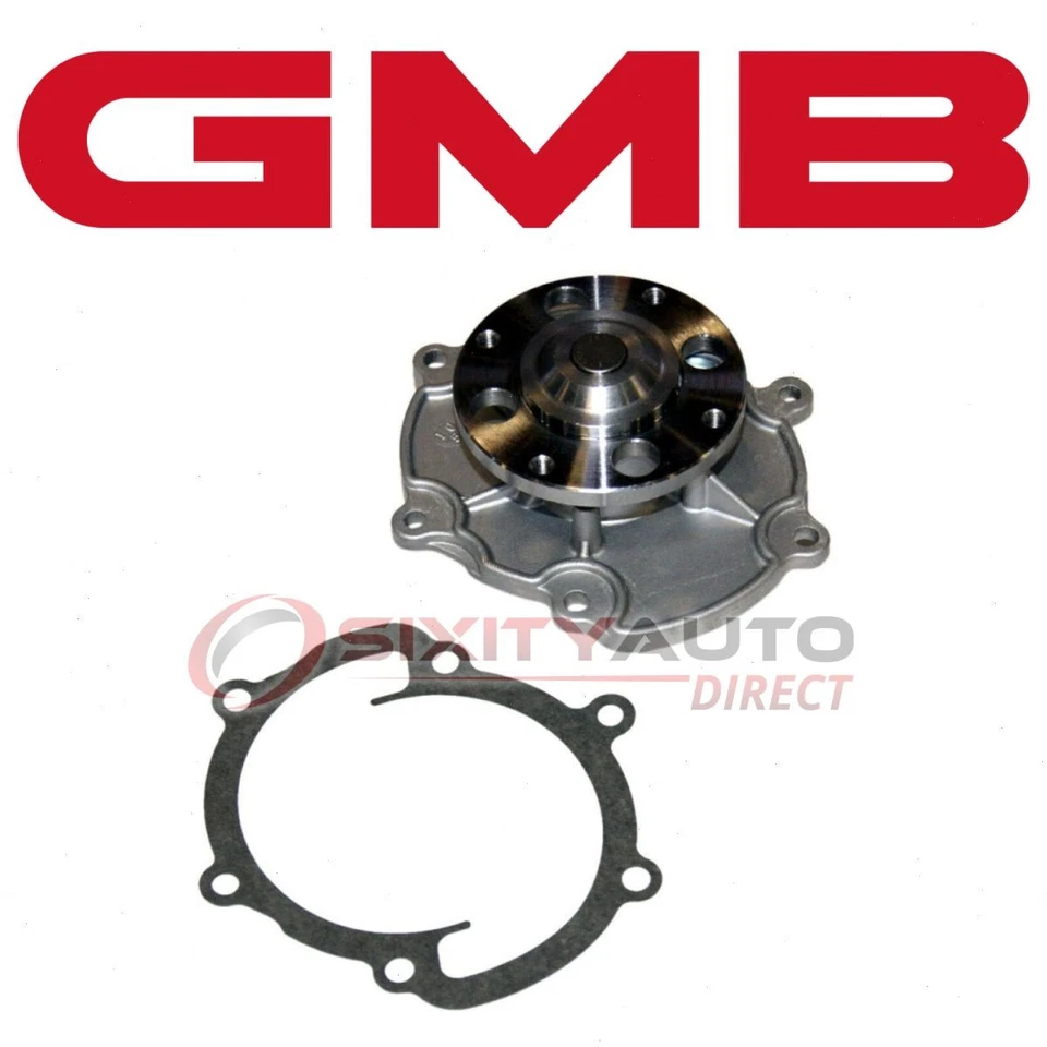 GMB Water Pump for 2012-2020 Chevrolet Impala 3.6L V6 - Coolant Antifreeze ke Foto 1 de 4