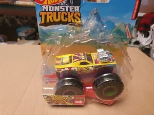 HOT WHEELS 70/75 MONSTER TRUCKS 1/64 RODGER DODGER NEW ON CARD - Picture 1 of 2