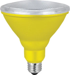 LED PAR38 Colored Flood Light Bulb, 7W, (40W Equivalent), Waterproof, Indoor/Out - Picture 1 of 12