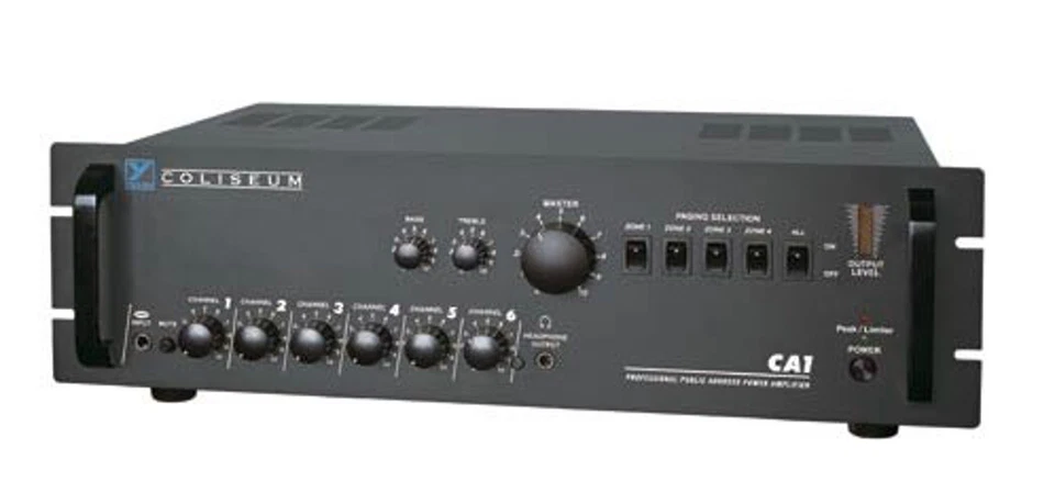 Yorkville CA1-YORKVILLE Power Amp/Mixer 180 Watts @ 4 Ohms/70V - Image 1 of 1