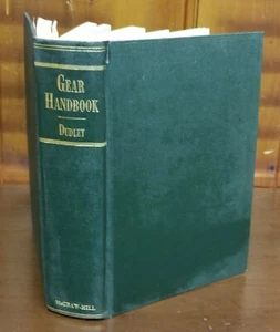 GEAR HANDBOOK-THE DESIGN, MANUFACTURE AND APPLICATIONS OF GEARS 1962 HARDCOVER - Picture 1 of 2