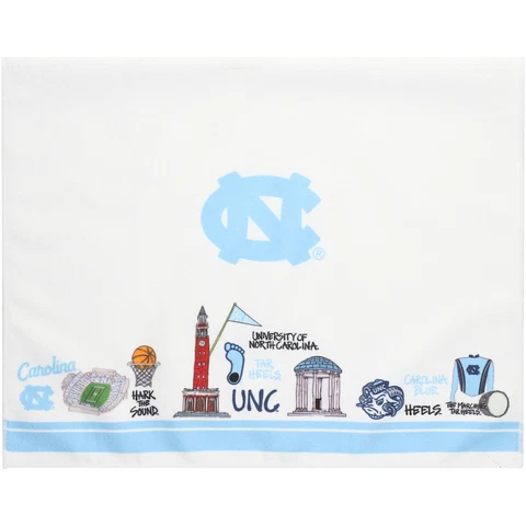 North Carolina Tar Heels Icon Towel Cover
