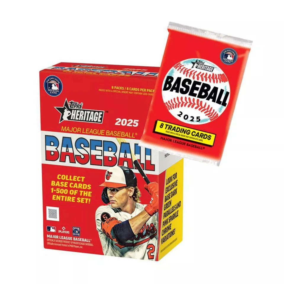 2025 Topps Heritage Base -You Pick- 201-400 + SP's **Buy More, Save More** - Image 1 of 1
