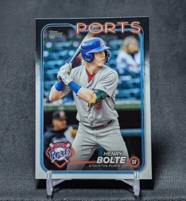 Henry Bolte Prospect Rookie 2024 Topps Pro Debut Card #PD-69 Ports/Athletics - Image 1 of 2