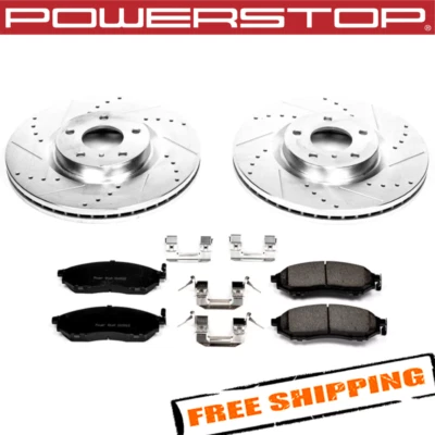 Power Stop K112 1-Click Z23 Evolution Sport Brake Kit for 05-08 Infiniti G35 Foto 1 de 2
