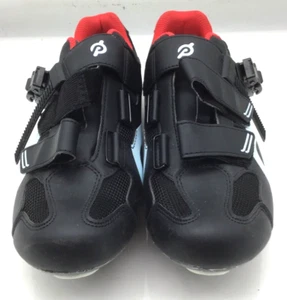 Peloton Black/Red/WhiteS-20 Cycling Shoes size 43 Euro - Picture 1 of 9