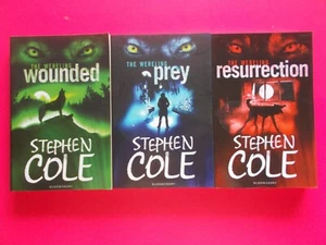 THE WERELING WOUNDED PREY & RESURRECTION - STEPHEN COLE - TRILOGY SERIES *AS NEW - Bild 1 von 4