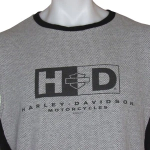 Harley Davidson Sleeveless T Shirt Gray Size XL R.K. Stratman Made in the USA - Picture 1 of 7