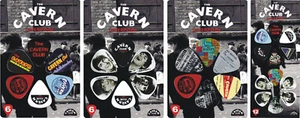 The Cavern Club Pick / Plectrum Pack - 6 or 12 Packs with Choice of Design - Picture 1 of 5