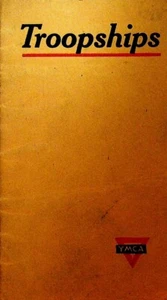 Truppenschiffe WWI 1918 YMCA Heft BB braun Marine - Bild 1 von 3