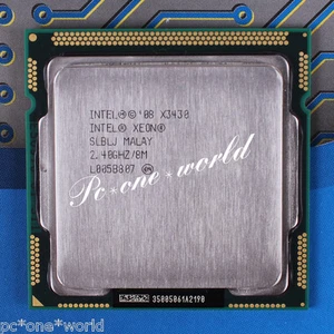 100% OK SLBLJ Intel Xeon X3430 2.4 GHz Quad-Core Processor CPU - Picture 1 of 1