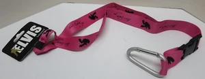 Elvis Presley Pink Signature Schlüsselband Brandneu! - Bild 1 von 1