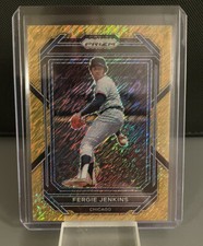 2023 Panini Prizm Fergie Jenkins #290 Gold Shimmer Prizm 04/10 Chicago Cubs