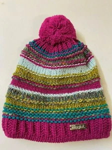 Eisglut Bommelmütze Ilona Kids Fuchsia, Wintermütze Kinder Wollmütze - Bild 1 von 1