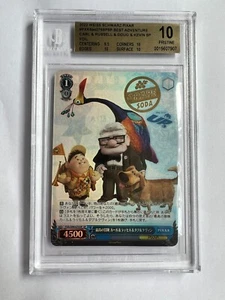 Weiss Schwarz PIXAR FIGUREN Up Carl Fredricksen PXR/S94-076SP Beckett BGS 10 - Bild 1 von 4