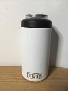 Open Box YETI Rambler 20oz Stainless Steel Vacuum Insulated Tumbler White +Bonus - Picture 1 of 8