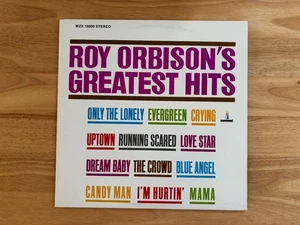 1972 Roy Orbison Roy Orbison's Greatest Hits LP Vinyl Album WZX18000 Stereo - Picture 1 of 4