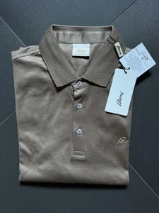Brioni Men t-shirt Size 2XL/56 color Brown - Picture 1 of 10