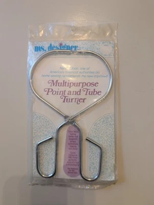 Vintage 1984 Ms. Correas para collares giratorios de punto y tubo multiusos de diseño Foto 1 de 2