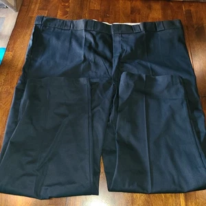 Pantalones de Trabajo Dickies 874 Ajuste Original Azul Marino 52x30 Ropa de Trabajo de Construcción Nuevos con Etiquetas - Imagen 1 de 11