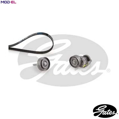 VRIBBED BELT SET K266PK1700 FOR SKODA FABIA/II/Combi VW FUSCA BORA/IV/JETTA 1.4L - Image 1 of 4