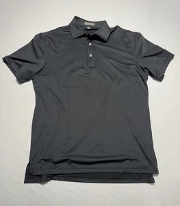 Polo Peter Millar Summer Comfort Ryder Cup 2017 negro rendimiento para hombre M - Imagen 1 de 6