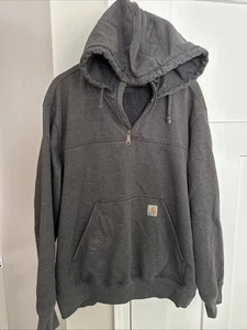 Carhartt Original Fit Rain Defender Pullover Hoodie Grau Herren Work Chore 2XL - Bild 1 von 7