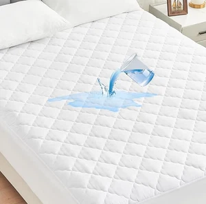 Quietsea Waterproof Mattress Pad Full Size 54"x75", 21" Deep, New in Box - Picture 1 of 9