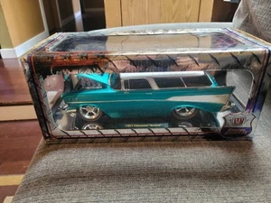 Rare! M2 Machines "Ground Pounders" 1957 Chevrolet Nomad 1:18 Scale - Picture 1 of 11