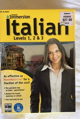 Inmersión instantánea italiana niveles 1, 2 y 3 por Topics Entertainment Foto 1 de 4