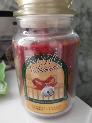 YANKEE CANDLE LARGE JAR  'THE POLAR EXPRESS' - USA IMPORT - NEW & UNUSED  - Image 1 of 4