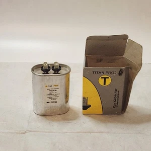 Condensatore ovale TitanPro TOCF30 funzionamento motore HVAC 30 MFD/UF 440/370V usato - Foto 1 di 7