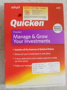 Quicken Premier Manage And Grow Your Investments 2012 - Picture 1 of 1